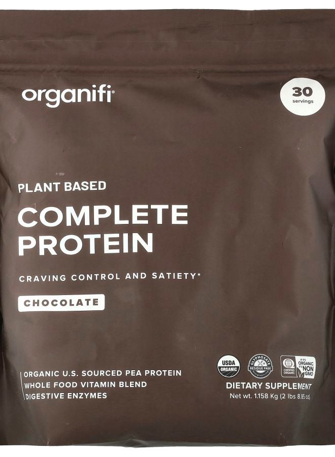 Organifi Plant Based Complete Protein Chocolate 2 lbs (8.85 oz) - Image 1