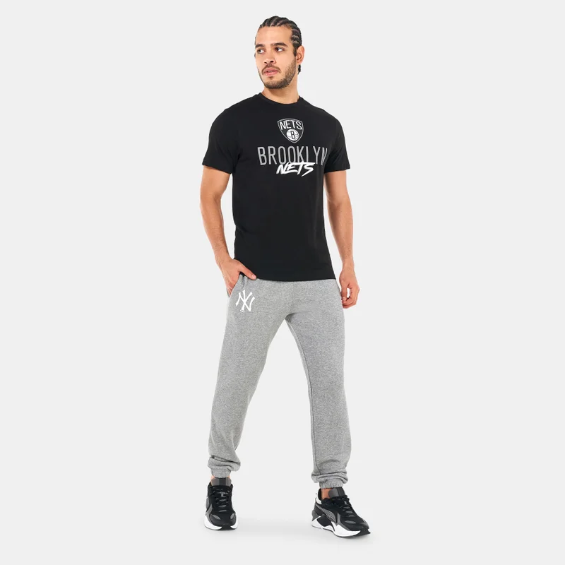 NEW ERA Men's NBA Brooklyn Nets Script T-Shirt