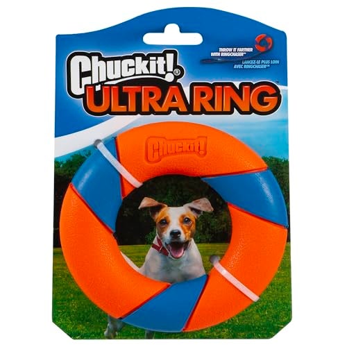 Chuckit UltraRing Fetch and Chase Outdoor Dog Toy All Breeds - Image 1