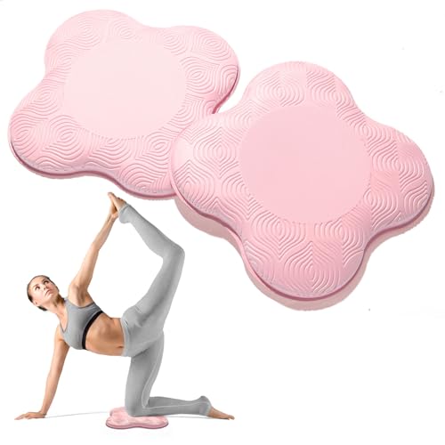 MBKHFLL 2 packs Yoga Knee Pad Cushion Extra Thick for Knees Elbows Wrist Hands Head Foam Pilates Kneeling pad Yoga Knee Cushion Thick Exercise Pads for Knees Elbows Wrist Hands Head Foam Pilates - Image 1