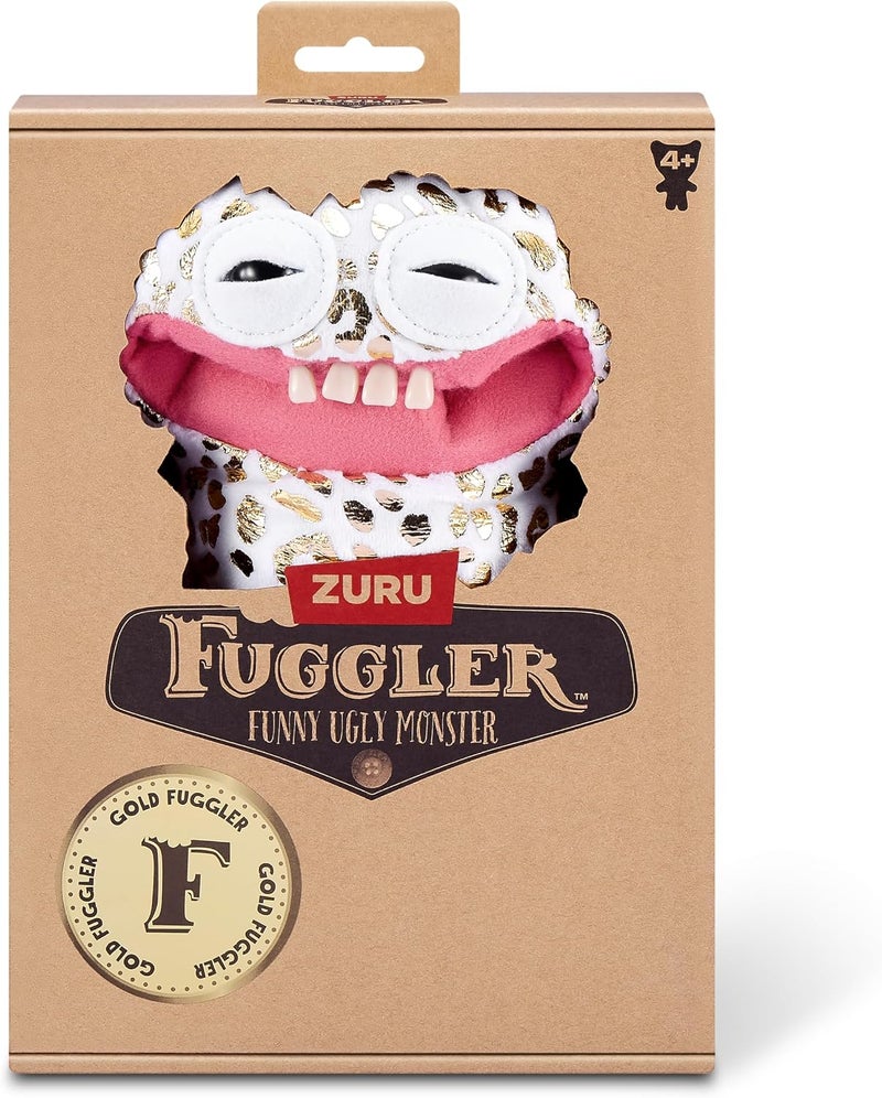 ZURU Fuggler Gold Fuggs Grin Grin 9-Inch Plush – ZURU Collectible Monster, Series 1, Assorted - Image 4