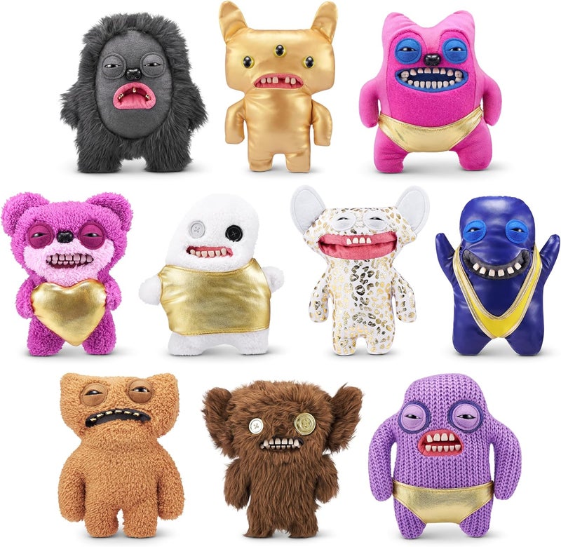 ZURU Fuggler Gold Fuggs Grin Grin 9-Inch Plush – ZURU Collectible Monster, Series 1, Assorted - Image 5