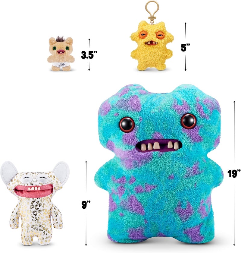 ZURU Fuggler Gold Fuggs Grin Grin 9-Inch Plush – ZURU Collectible Monster, Series 1, Assorted - Image 3