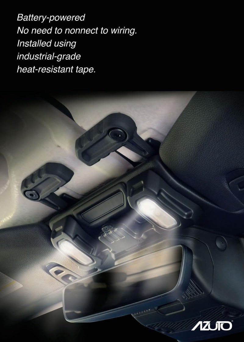 AZUTO for Jeep Wrangler JL Front Seat LED Light Map Light Interior Front Light for Jeep Wrangler JL/Gladiator (JT) 2018-2026 MHG-043 - Image 4
