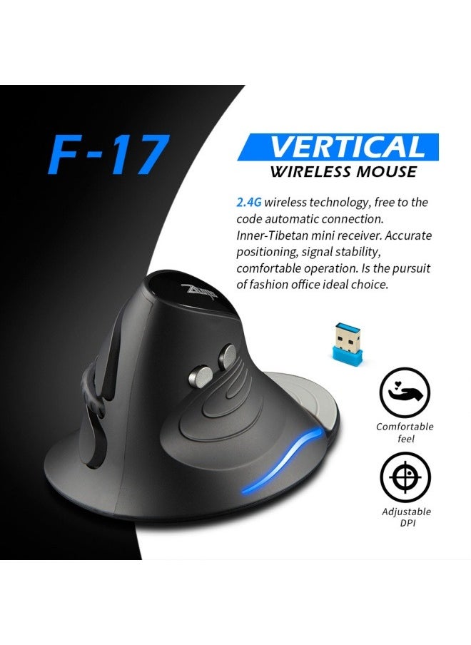 M MIAOYAN - Wireless Bluetooth Vertical Mouse Ergonomic Notebook USB Dual-mode Multi-function Mouse - Image 1