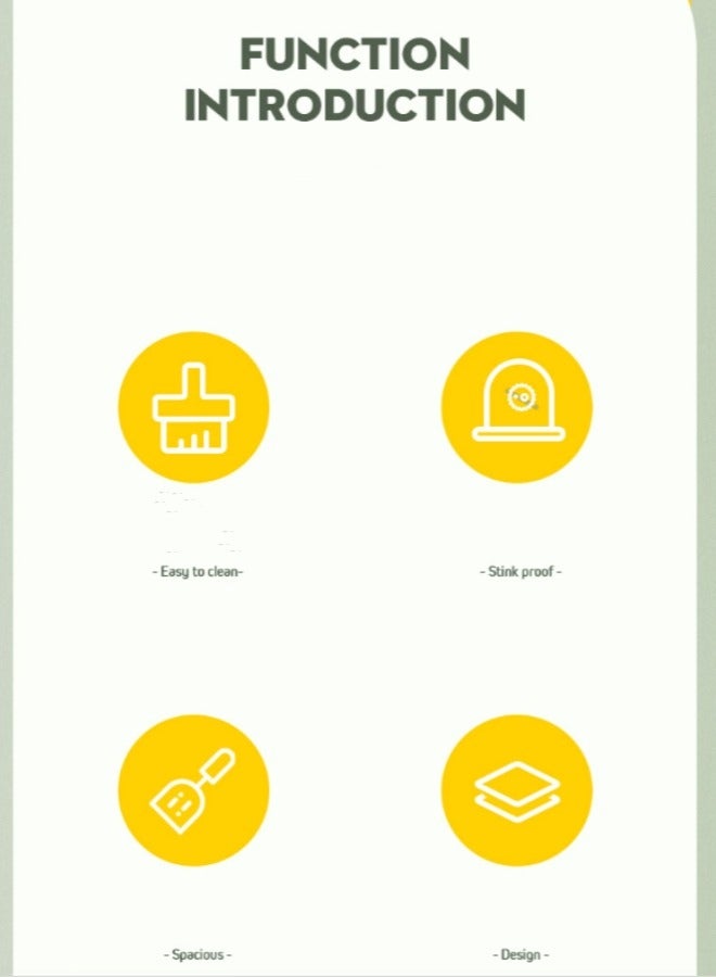 Enclosed Cat Litter Box, Includes Scoop, Extra Large Cat litter Box with High Wall Sides Enclosure, Non-Sticky, Anti-Leakage, Easy Cleaning - Image 3