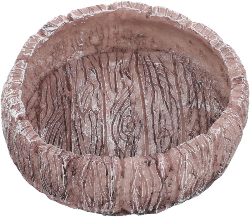 SUPVOX Turtle Platform Resin Reptile Food Dish Pet Bowl for Bearded Dragon Lizard Tank Accessories - Image 1