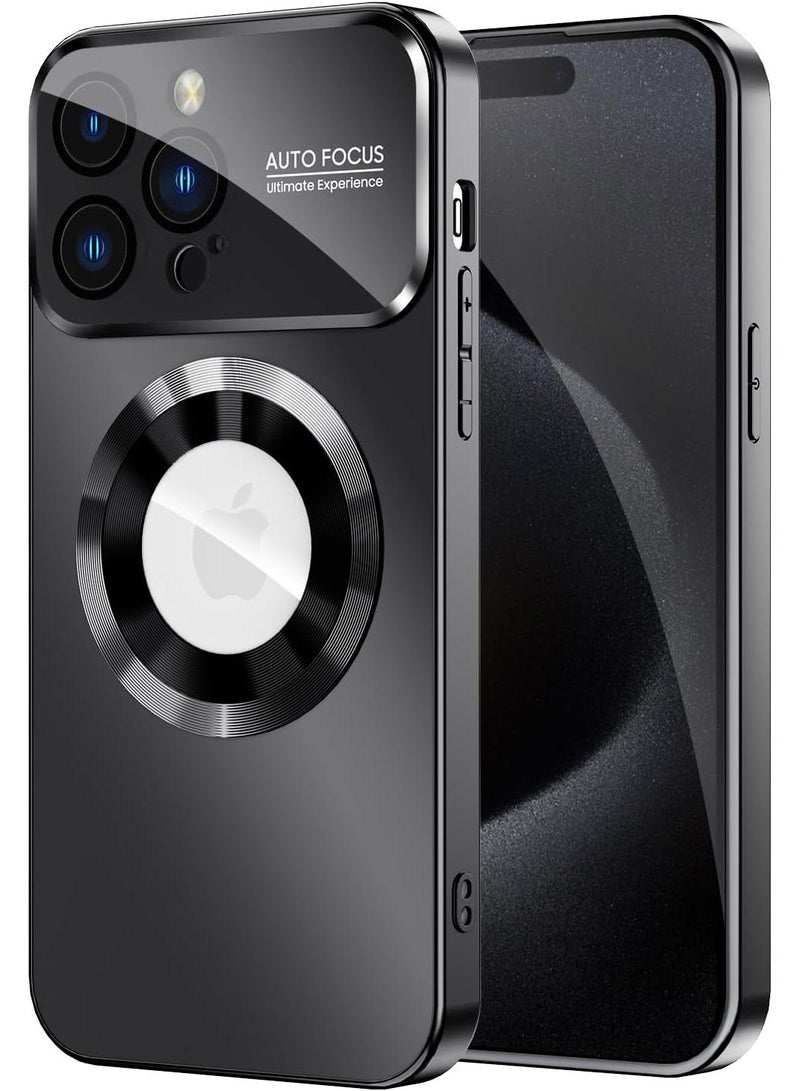 Y&D Applicable To Apple 12promax Matte Standard Leakage Magnetic Large Window Mirror Mobile Phone Protective Case - Image 2