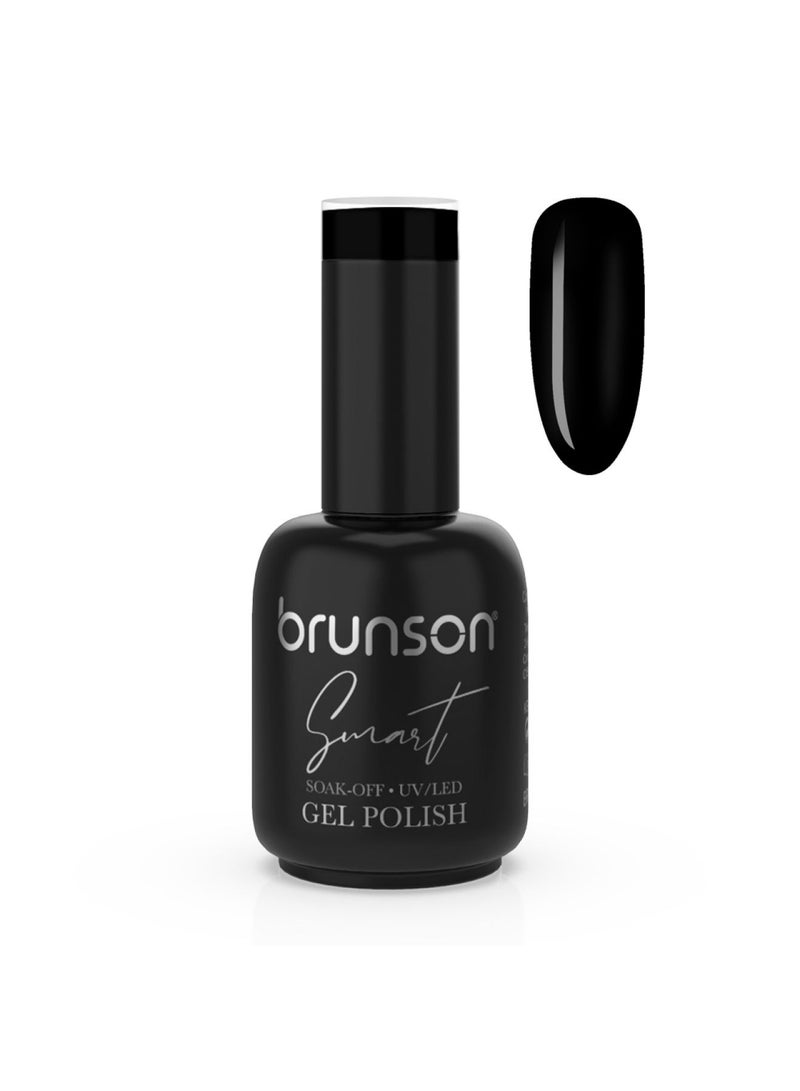 brunson Gel Nail Polish 15ml Smart Gel Nails Glossy Shine Finish Long Lasting Soak off UV LED Gel Polish for Nail Art French Manicure Pedicure Salon Quality Chip Resistant Gel Nail Extensions UV Gel
