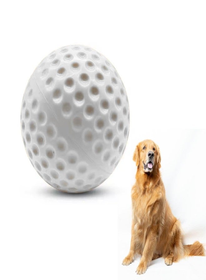 PET FUN لعبة مضغ ذات ملمس مميز للكلاب من بيت فن | لعبة أسنان مطاطية 8 سم | آمنة للسلالات الصغيرة والمتوسطة والكبيرة (أبيض) (قد يختلف اللون) - Image 1