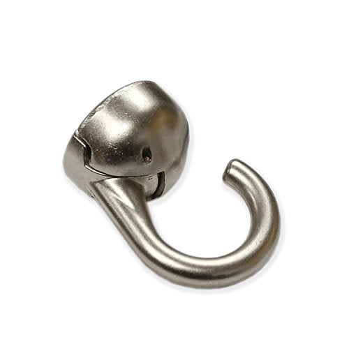Hangman Products Elephant Ceiling Hook, 1 Hanger, Nickel - Image 1