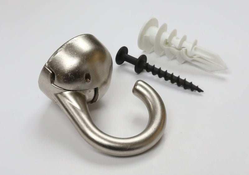 Hangman Products Elephant Ceiling Hook, 1 Hanger, Nickel - Image 3
