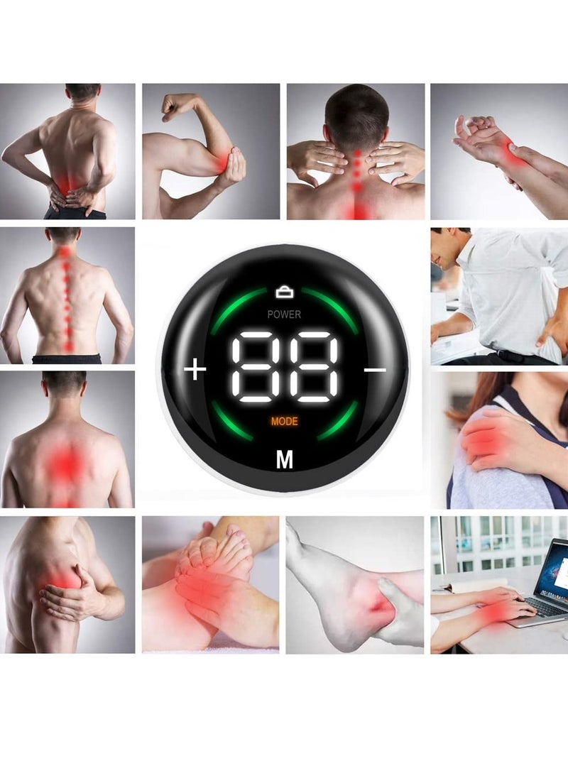 SYOSI - Tens EMS Electronic Sports Muscle Stimulator, Portable Muscle Toning Machine, Dual Channel Electronic Pulse Massager Muscle Massager with10 Modes 39 Level for Abs, Back, Legs, Arms - Image 1