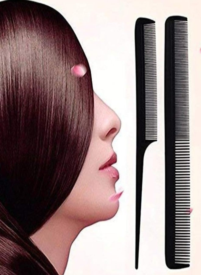 Tech King Techking Upgrade your styling game with the 10-Piece Set of Professional Hair Combs. ILatest for both men and women, these fine-toothed barber tail combs provide precision for cutting and styling. - Image 4