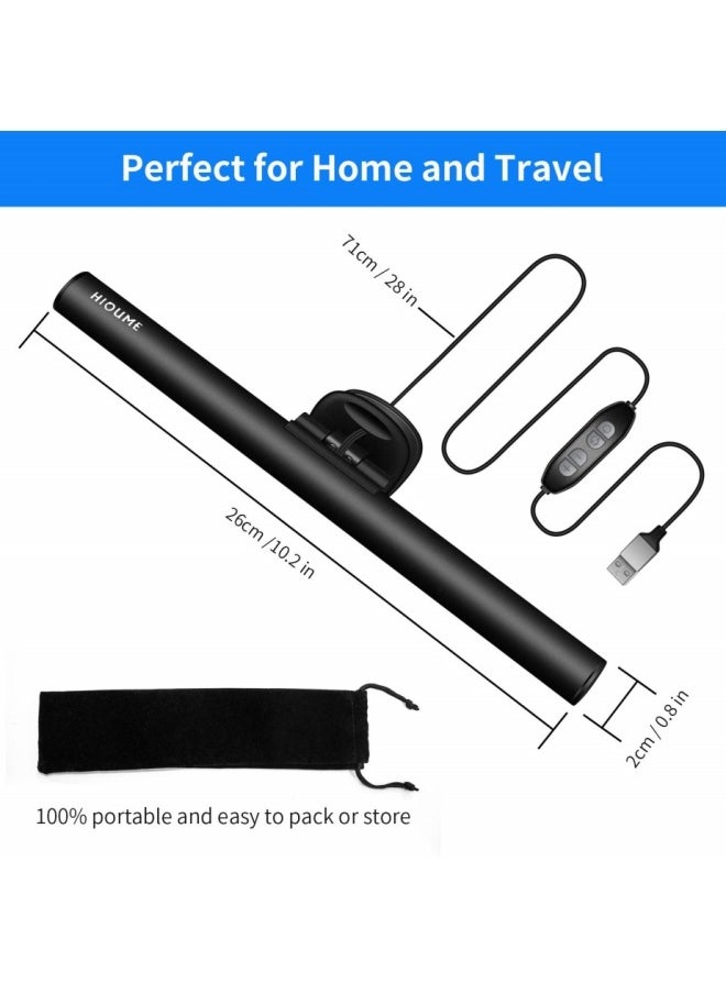 Healife - E-Reading Mопitоr Laptop Screen Light Bar, LED Desktop Table Lamp, Eye Protection Reading Lamp, USB-Powered LED Light Desk Lamps - Image 1