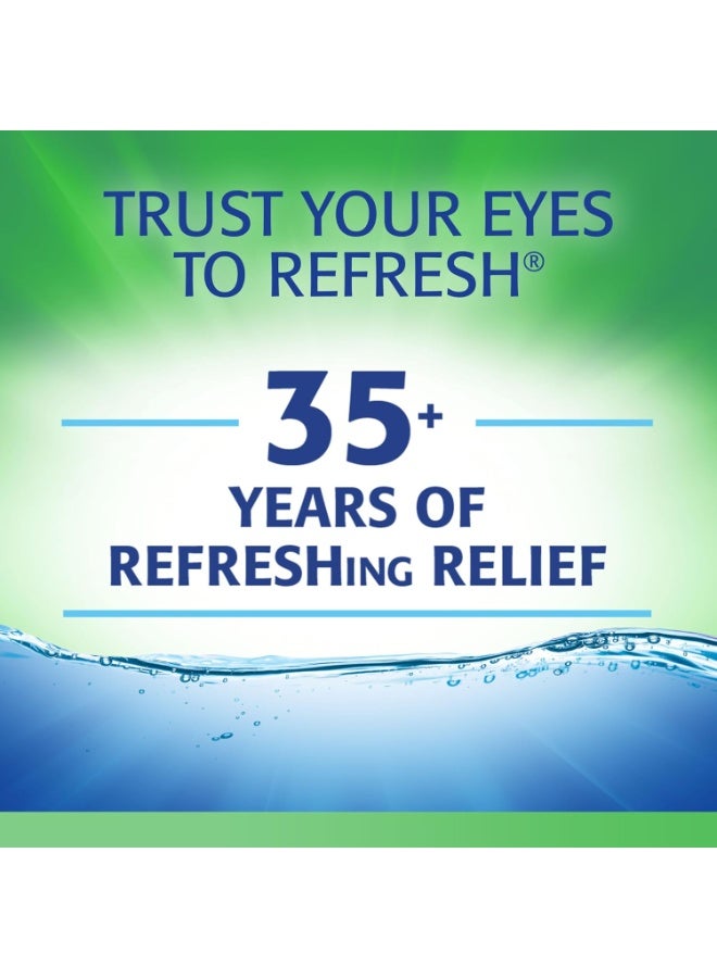 Refresh Tears, Lubricant Eye Drops, 2 Bottles .5 fl oz (15 ml) - Image 3