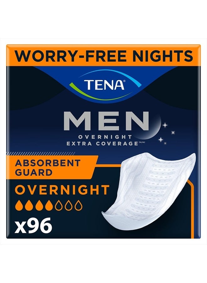 Tena Incontinence Guard for Men, Super Absorbency, 96 Count  - Image 1