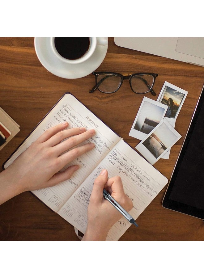 بايلوت أقلام حبر جاف بايلوت بريسايز V5 RT قابلة لإعادة التعبئة والسحب، ذات رأس رفيع للغاية 0.5 مم، لون أسود، عبوة من 12 قلمًا - Image 4