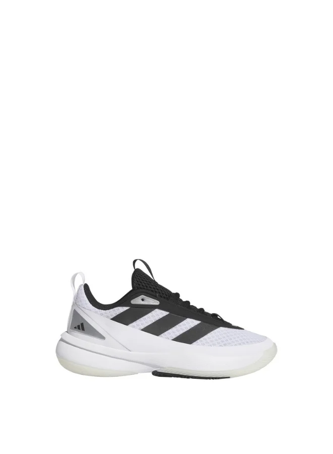 adidas أحذية كرة سلة للأطفال سوبزون جي يو أبيض