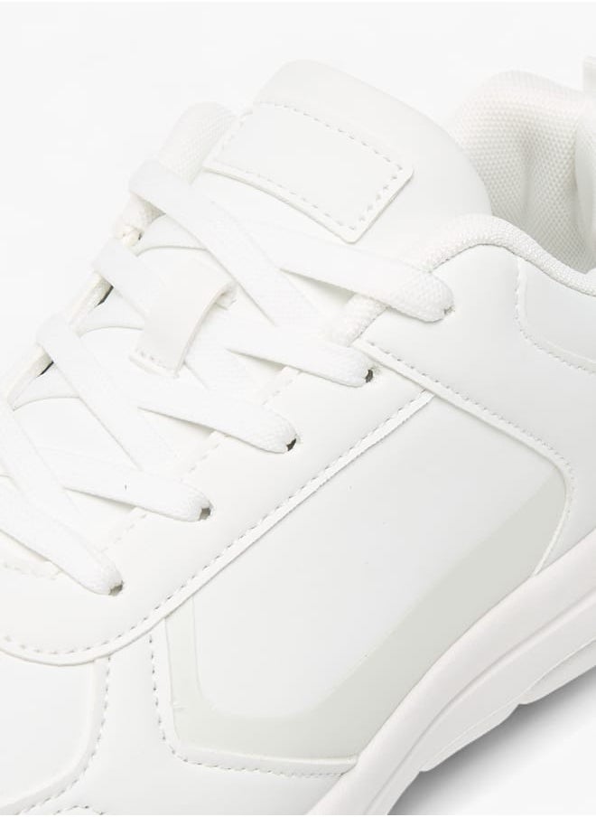 LBL by Shoexpress - Men Panelled Sneakers with Lace-Up Closure - WAT24063 - Image 1