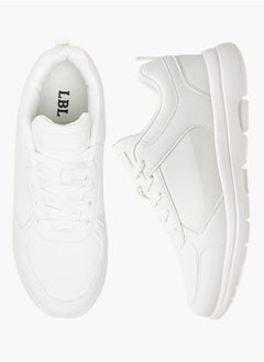 LBL by Shoexpress Men Panelled Sneakers with Lace-Up Closure - WAT24063  - Image 1