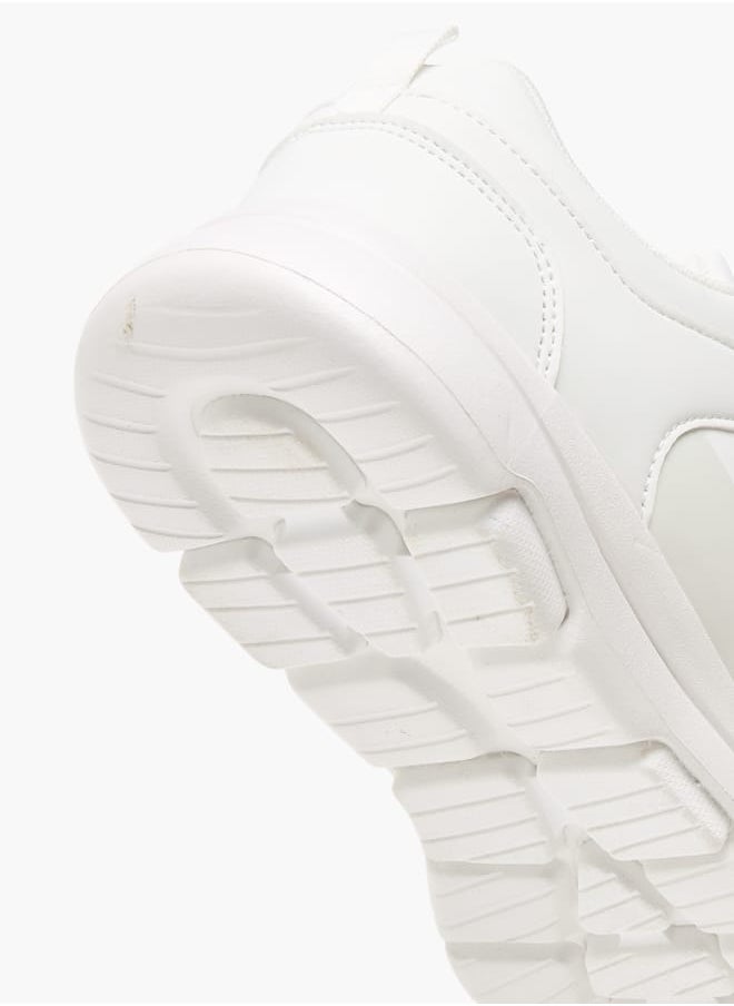 LBL by Shoexpress - Men Panelled Sneakers with Lace-Up Closure - WAT24063 - Image 1