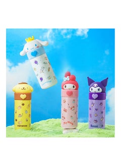 Kawaii Water Bottle Thermo's Cup Cartoon Vacuum Insulated Stainless Steel Water Bottle 350ml (White)  - Image 5