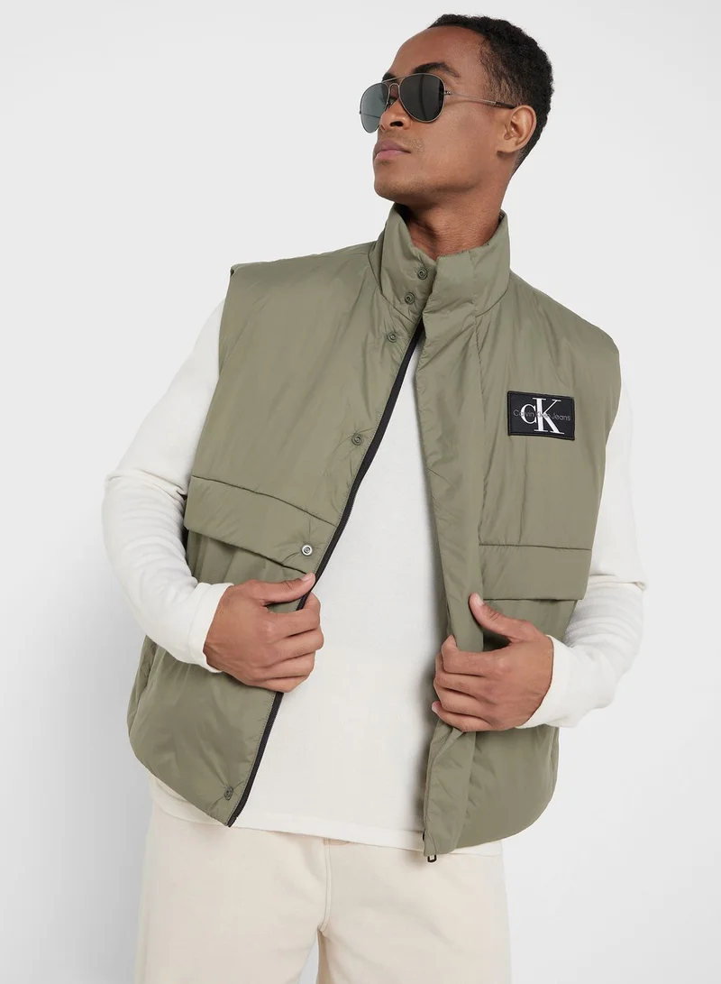 Calvin Klein Jeans Monogram Padded Jacket