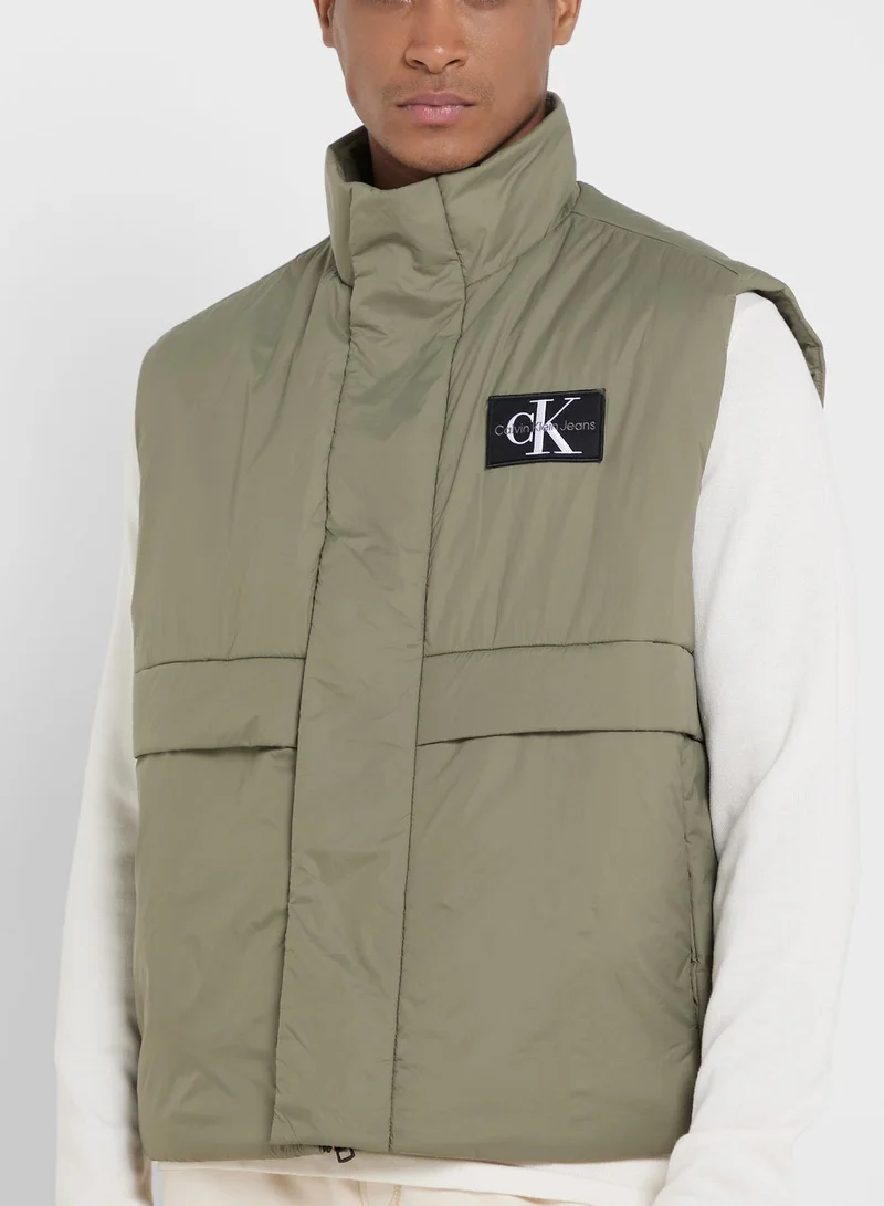 Calvin Klein Jeans Monogram Padded Jacket