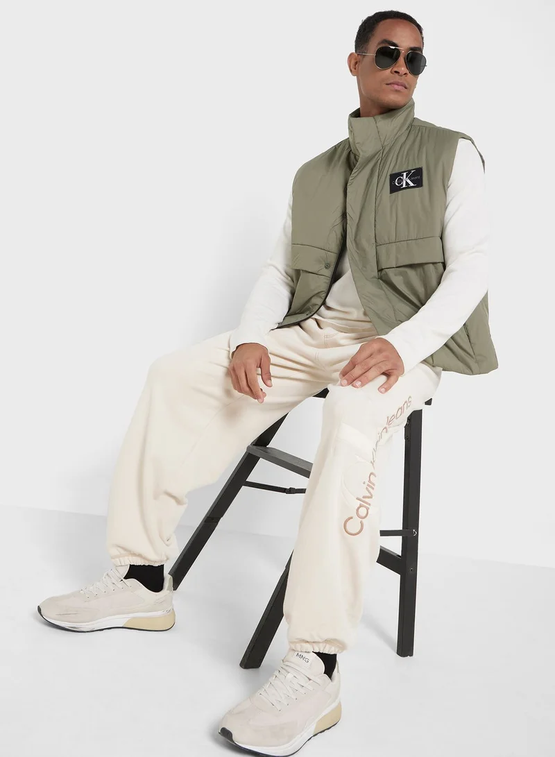 Calvin Klein Jeans Monogram Padded Jacket