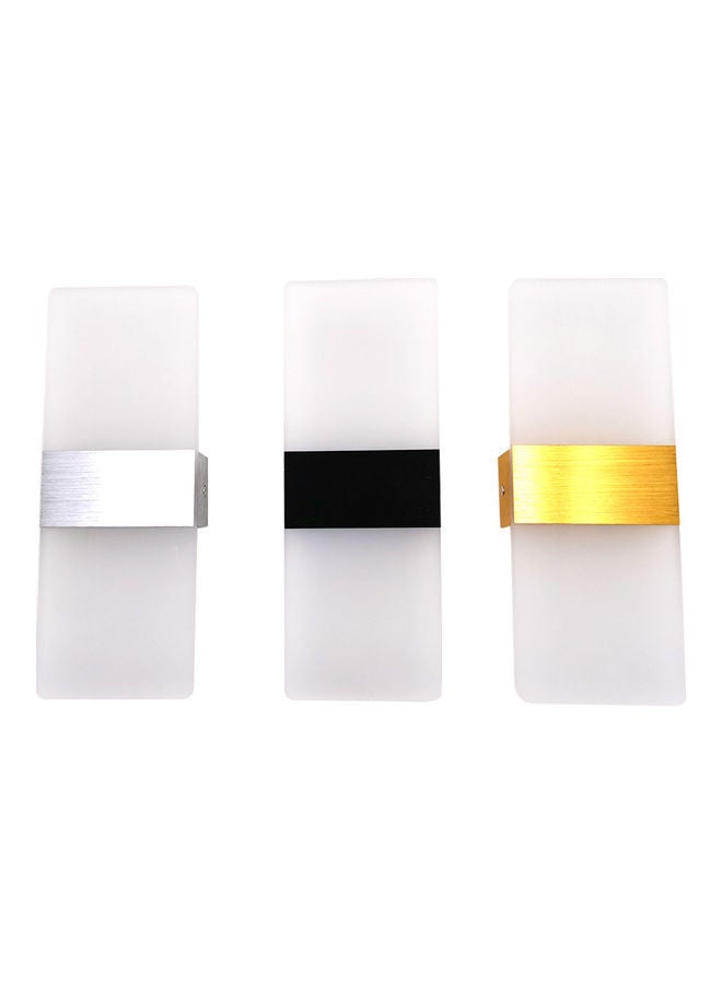 NIBEMINENT LED acrylic key wall lamp (gold, white, rounded corners) Gold 28*5*11cm - Image 4