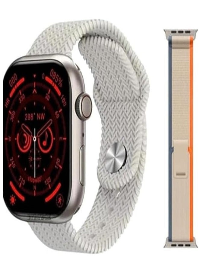 Wearfit Pro - HK9 PRO+ Series 9 Wearfit Pro (2024) SmartWatch 2.12 Inch SUPER AMOLED Display 480X320 Open AI Chat GPT GPS NFC Bluetooth V5 Call Wireless Charger - Image 1