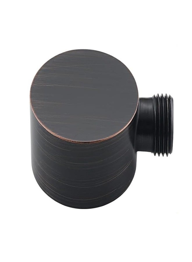 Weirun Faucet Wall Supply Elbow Drop Ell for Hand Held Shower Hose,Wall Union Water Supply for Handheld Shower Head,Shower System Wall Elbow Hand Shower Replacement Parts,Tub Hose Adapter Attachment Bronze - Image 4