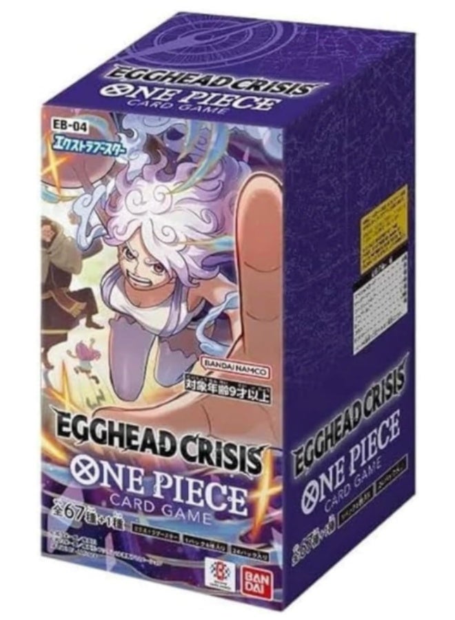 Bandai EGGHEAD CRISIS EB-04 One Piece Card Game Extra Booster Box - 24 Packs