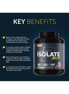 Basix Whey Protein Iso X-Pro Chocolate 5Lb  - Image 4