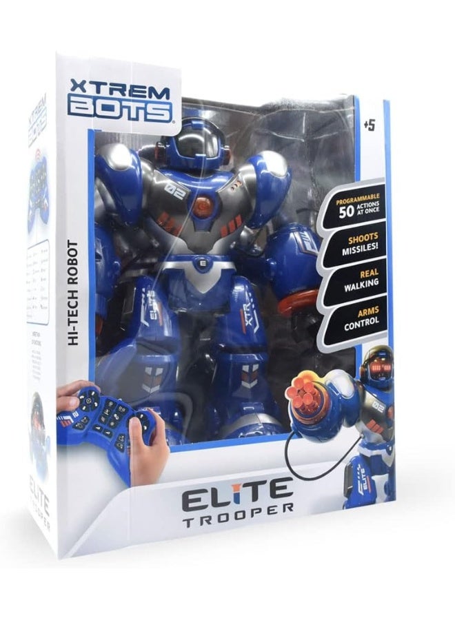 XTREM BOTS Xtrem Bot Hi-Tech Elite Trooper RC Robot - Image 4