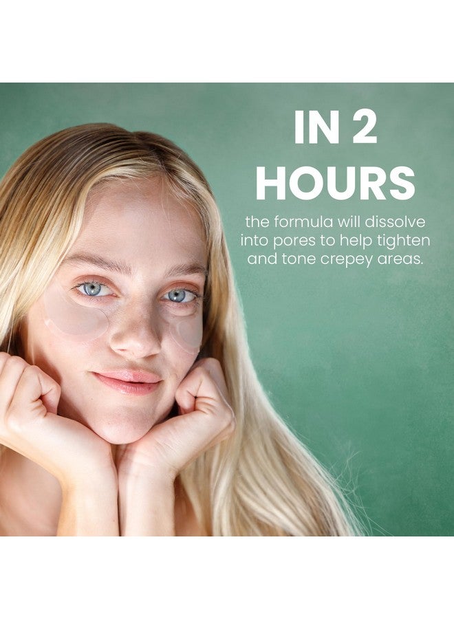 سكاين أيسلندا رقعة تحت العين من سكين آيسلندا، مزودة بإبر دقيقة قابلة للذوبان، تحتوي على 39% من حمض الهيالورونيك والببتيدات. قناع عيون مانع للانزلاق لشدّ البشرة وتقليل التجاعيد والخطوط الدقيقة، 3 أزواج. - Image 3