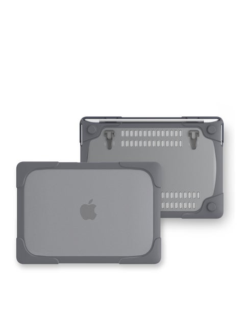 Hard Shell Case Cover with Kickstand Shockproof Function for MacBook Pro with Touch Bar (A1706/A1708/A1989/A2159) 13 inch