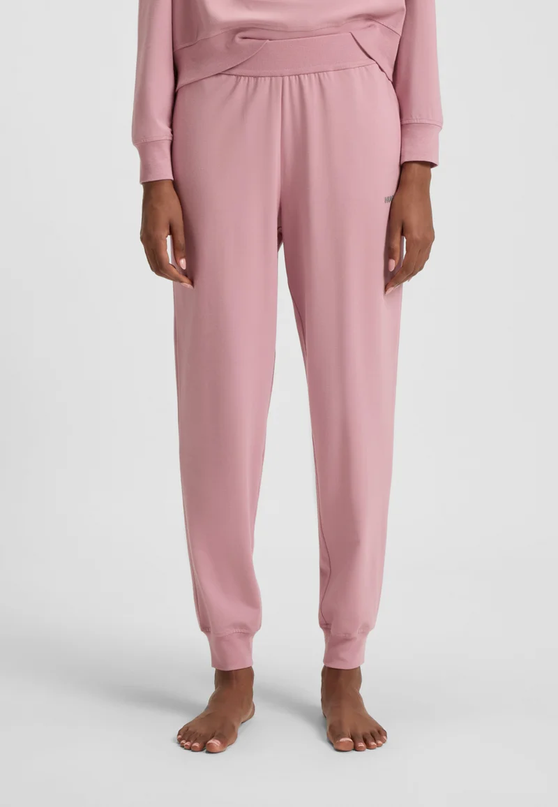 هوجو Logo-print tracksuit bottoms in stretch modal and cotton