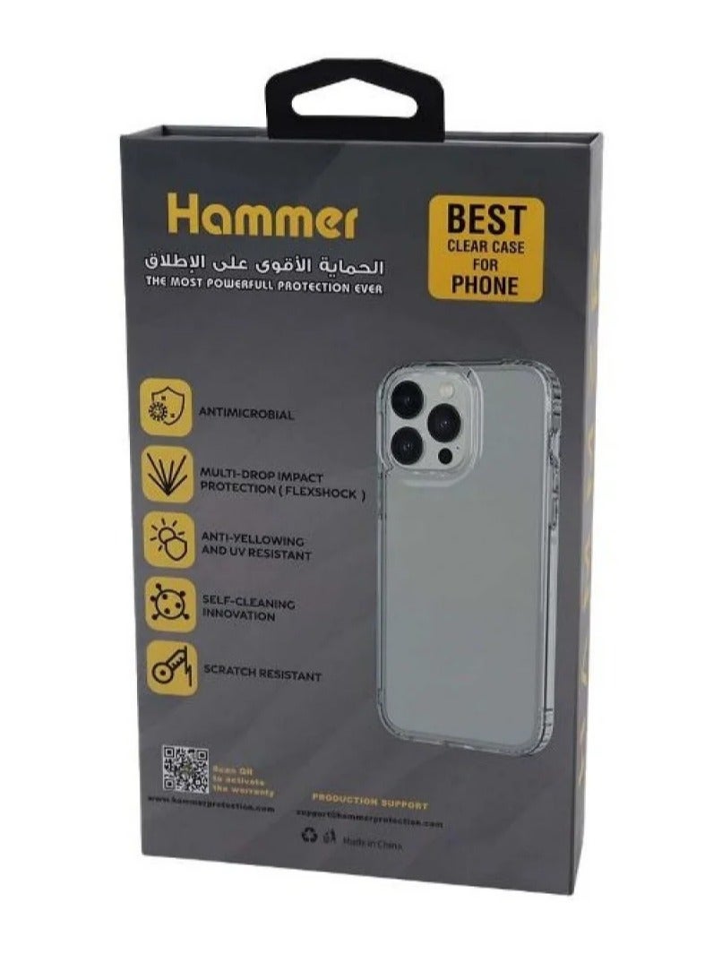 Hammer The clear Hammer Package for the iPhone 13 provides complete protection 14 in 1 and aesthetics for the iPhone with maximum safety and elegance. - Image 4