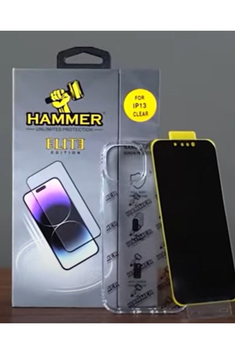 Hammer The clear Hammer Package for the iPhone 13 provides complete protection 14 in 1 and aesthetics for the iPhone with maximum safety and elegance. - Image 2