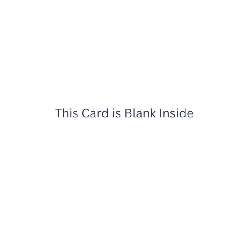 Tache Birthday Greeting Card Blank Inside, Let's Boogie Party Design - Image 3
