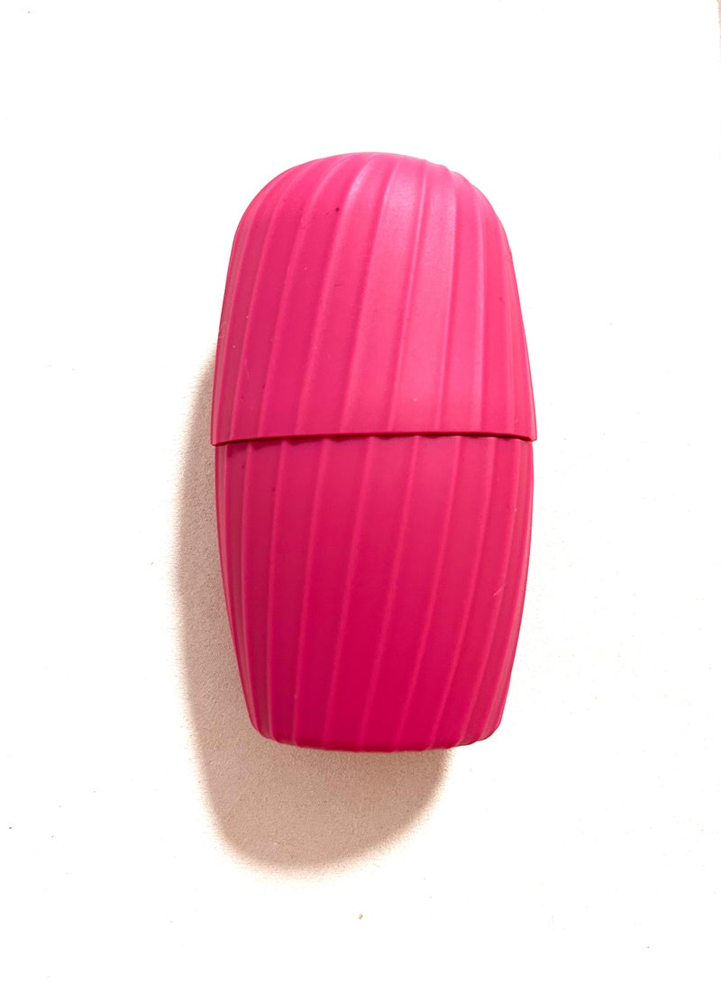 Ice Face Roller, Reusable Silicone Mold Face Massage Eye Facial Beauty Skin Care Tools Apply Ice for Shrink Pores Anti Wrinkle Reduce Puffiness Improve Skin Elasticity, Striped - Image 4