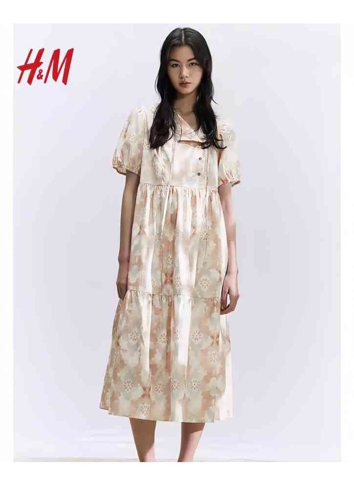 H and M - HM Women's New Loose Lightweight Comfortable And Fashionable Dress - Image 1