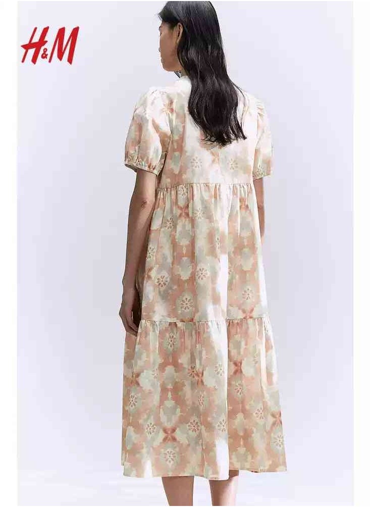 H and M - HM Women's New Loose Lightweight Comfortable And Fashionable Dress - Image 1