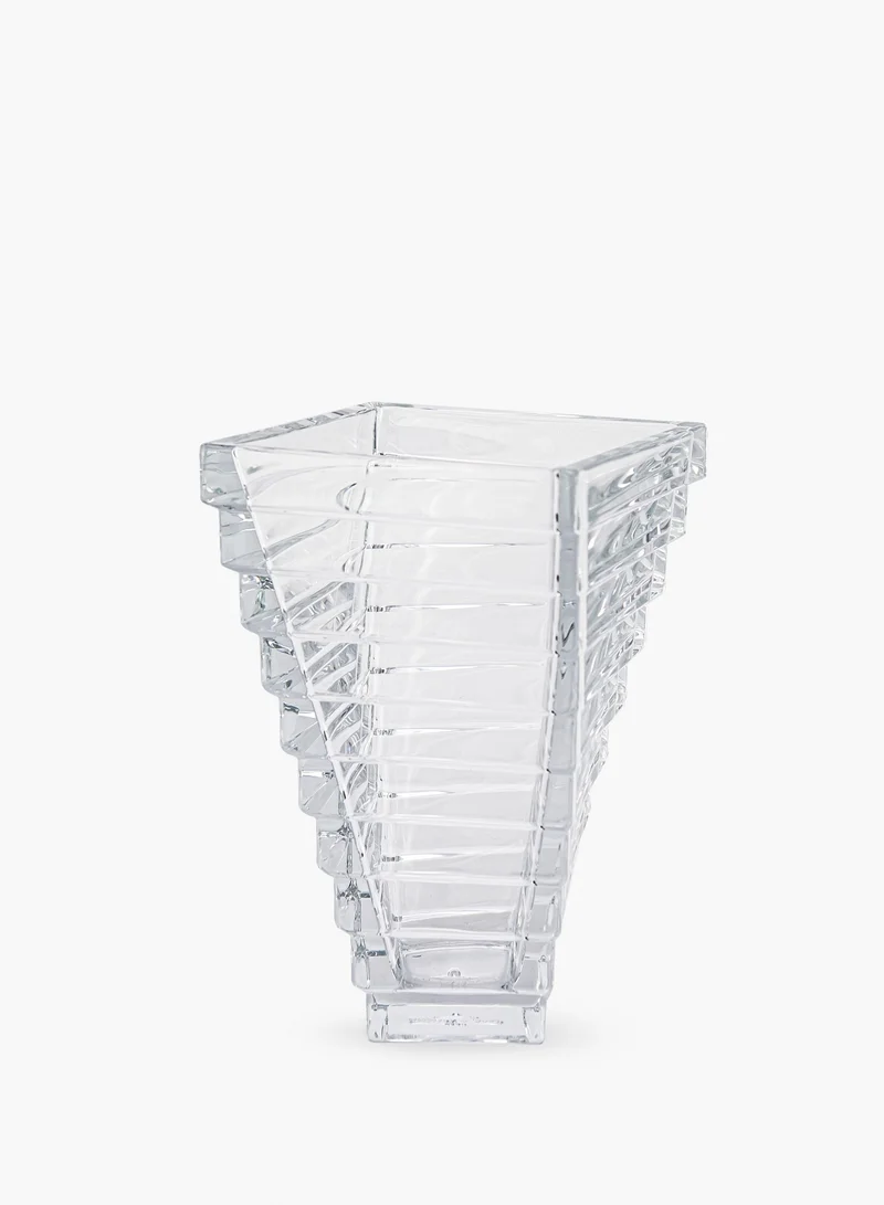 Villeroy & Boch Spiral Crystal Vase Without Footed 25cm