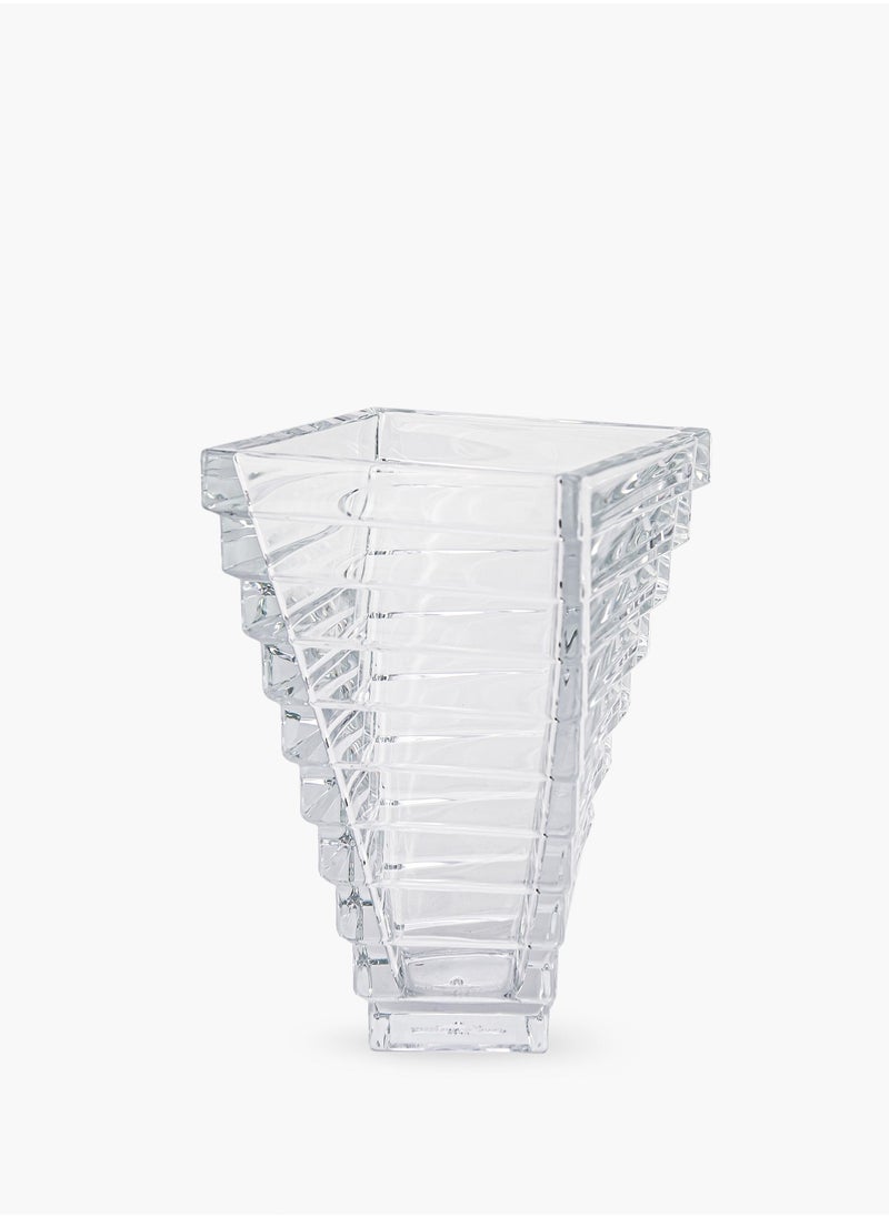 Villeroy & Boch - Spiral Crystal Vase Without Footed 25cm - Image 1