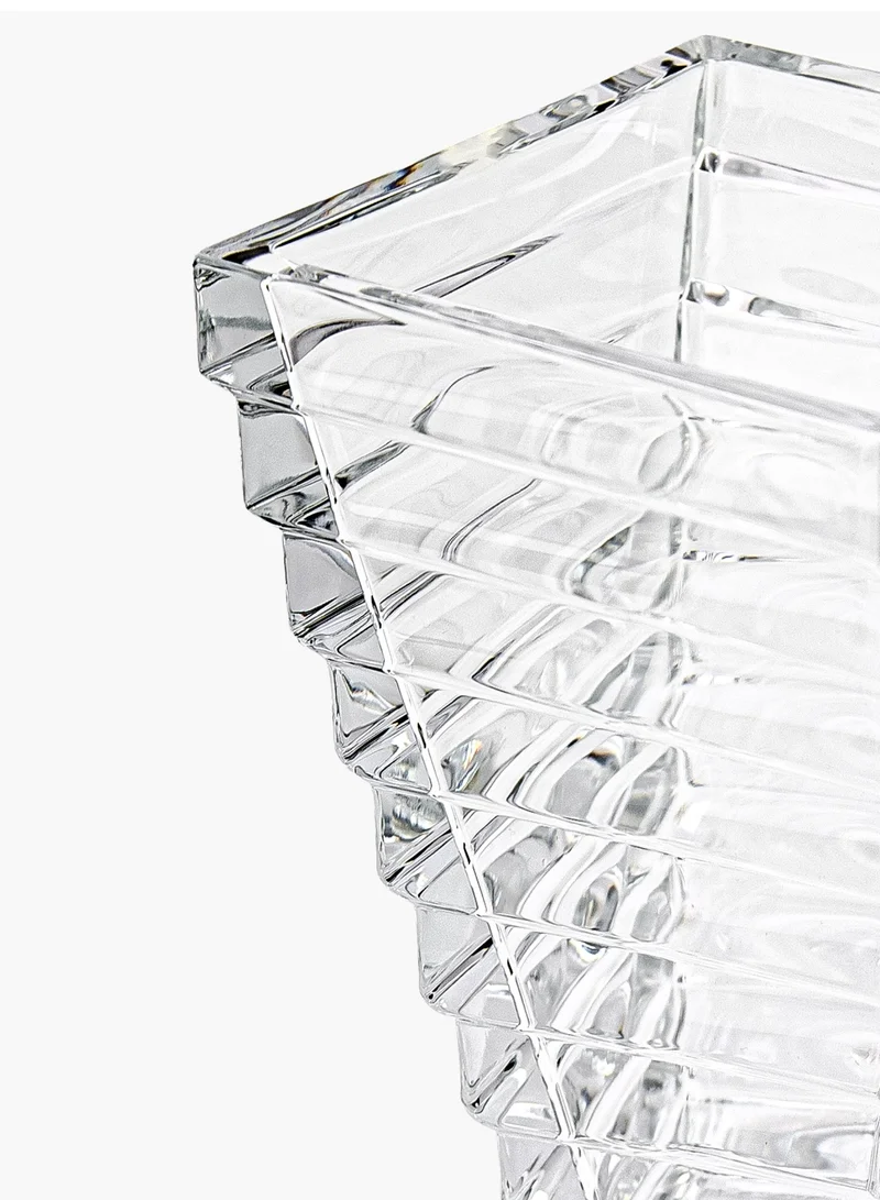 Villeroy & Boch Spiral Crystal Vase Without Footed 25cm