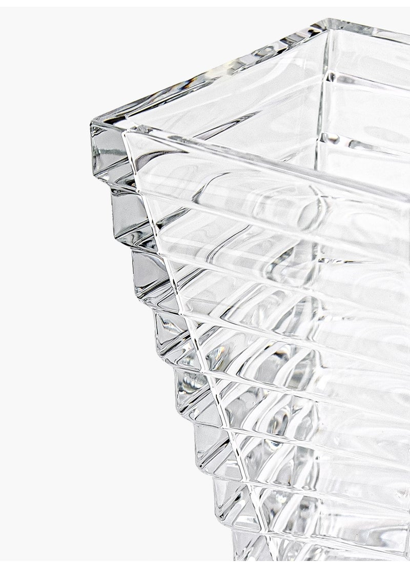 Villeroy & Boch - Spiral Crystal Vase Without Footed 25cm - Image 1