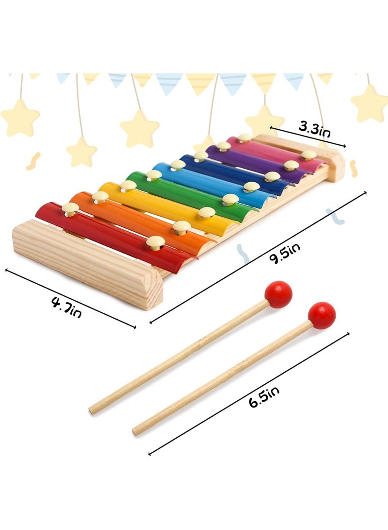 Xylophone for Kids, Xylophone Musical Toy with Child Safe Mallets Educational Musical Instruments Toy for Toddlers - Image 2
